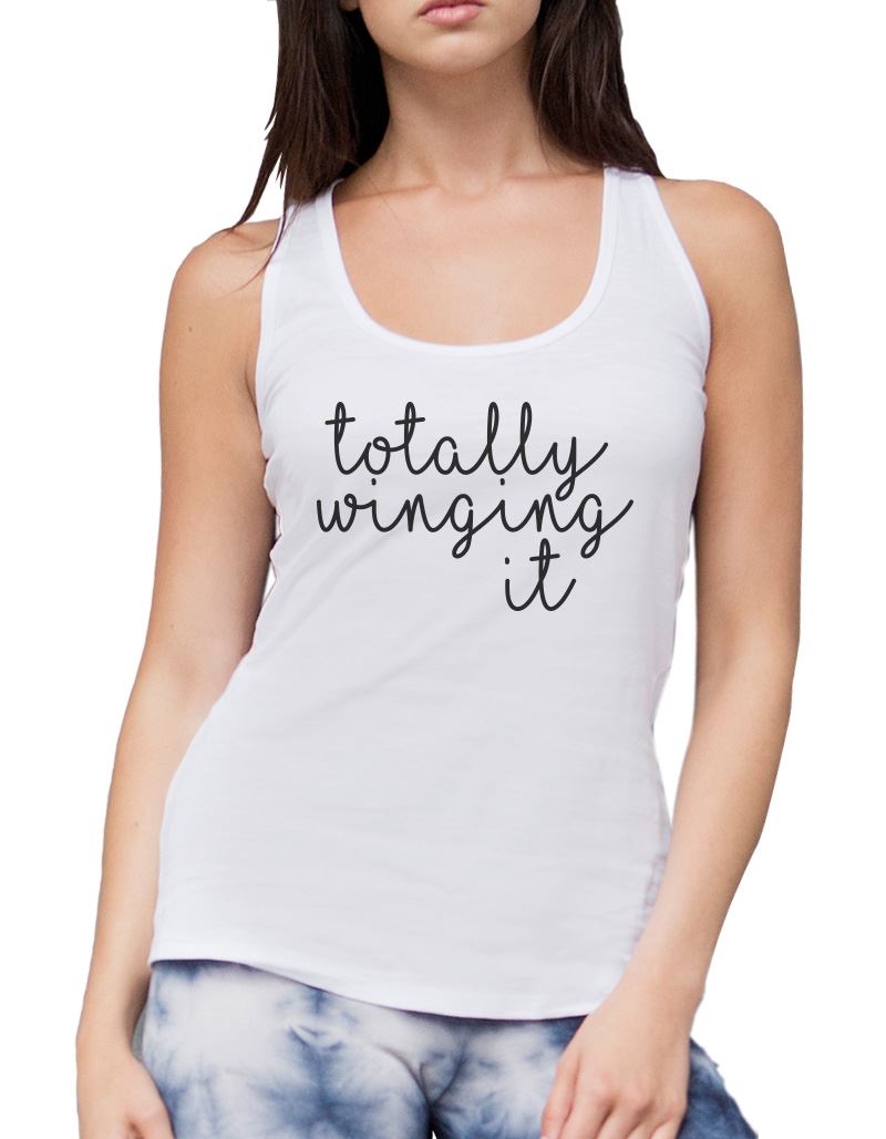 Totally Winging It - Womens Vest Tank Top