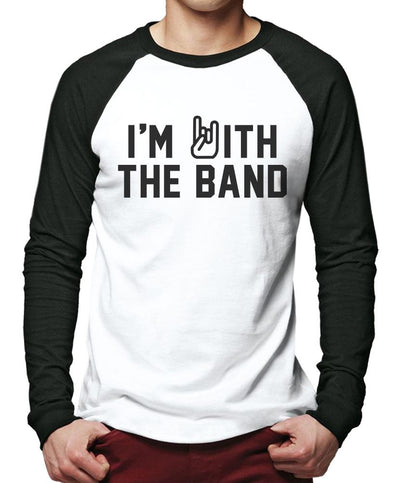 I'm With The Band - Men Baseball Top