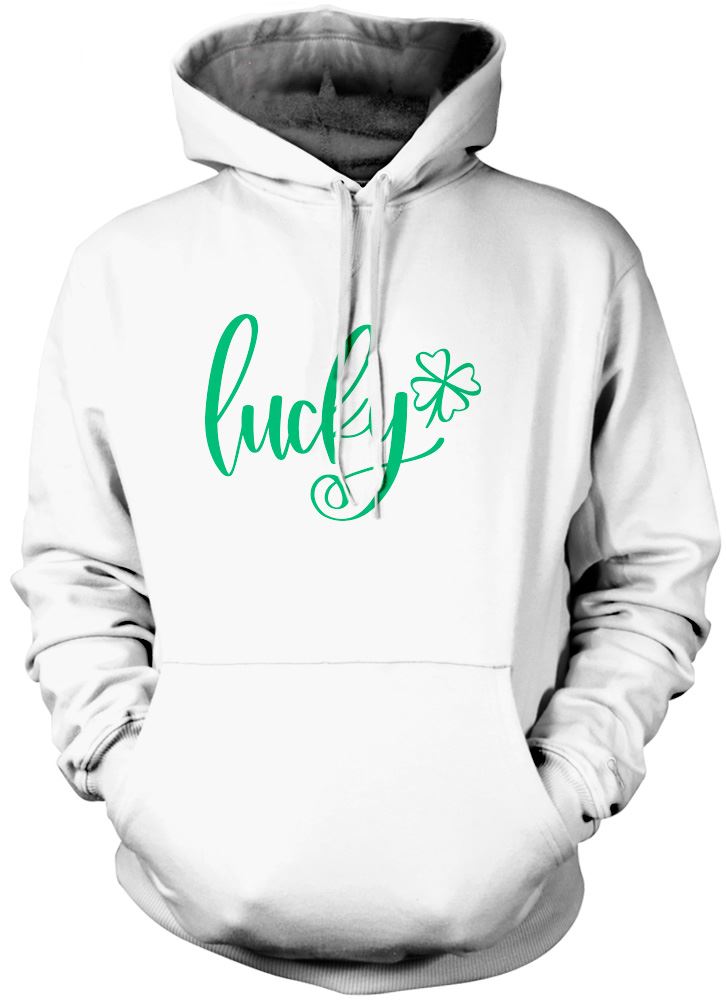Lucky Four Leaf Clover St Patrick's Day - Unisex Hoodie