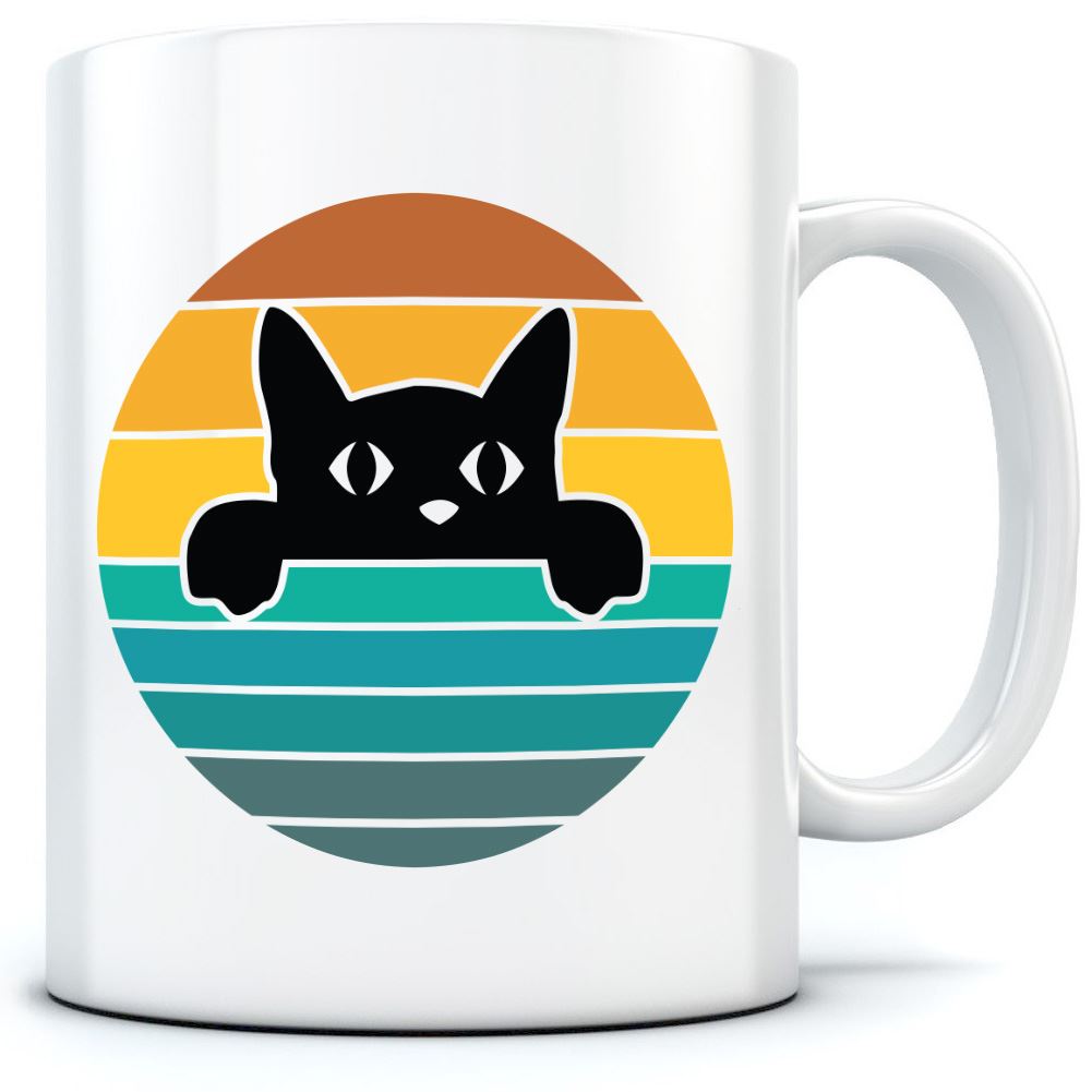 Retro Style Cat - Mug for Tea Coffee