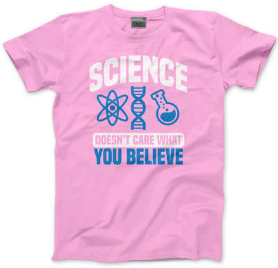 Science Doesn't Care What You Believe - Kids T-Shirt