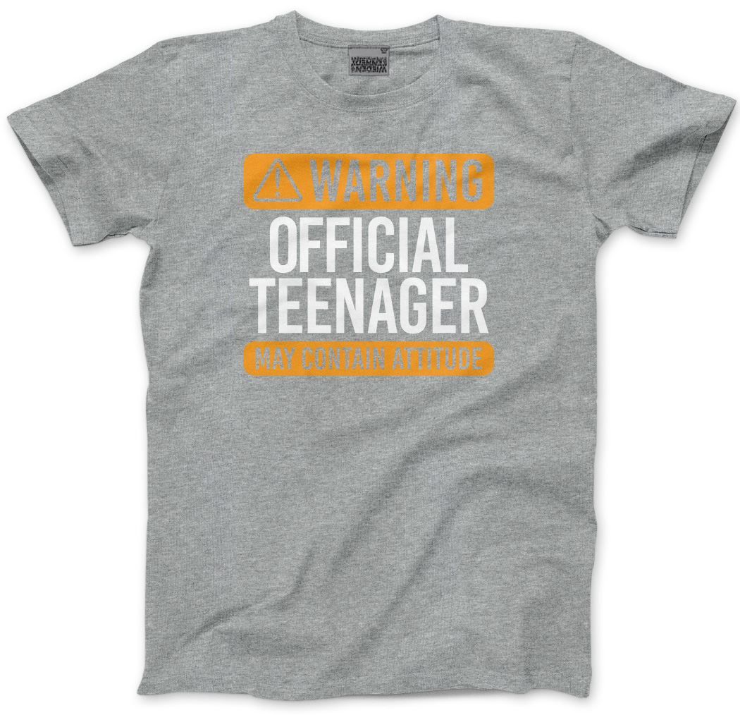 Warning Official Teenager - Unisex T-Shirt