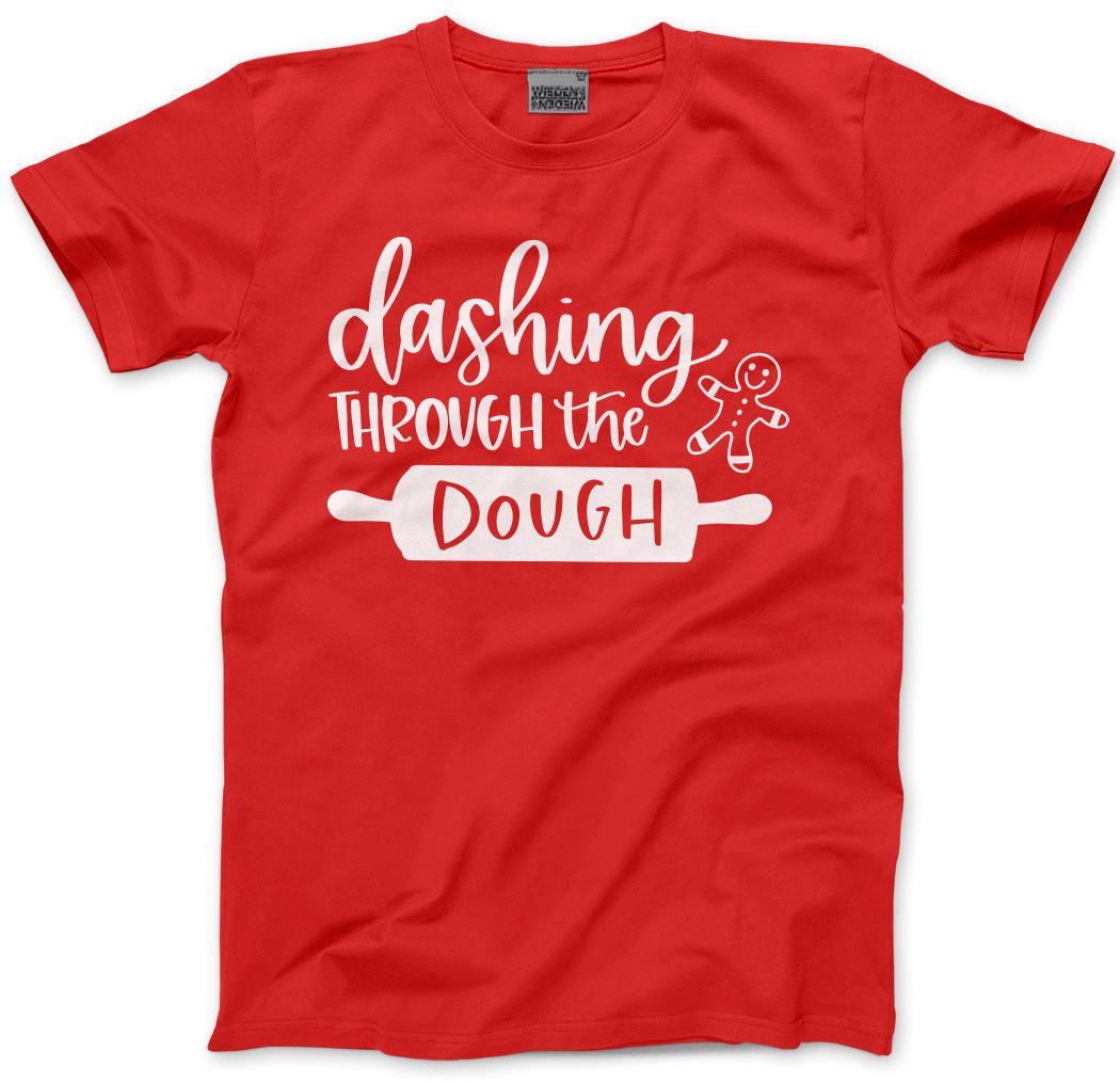 Dashing Through The Dough - Mens and Youth Unisex T-Shirt