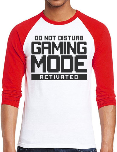 Do Not Disturb Gaming Mode Activated - Men Baseball Top