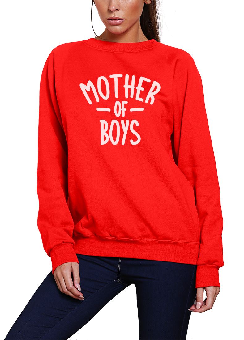 Mother of Boys - Womens Sweatshirt