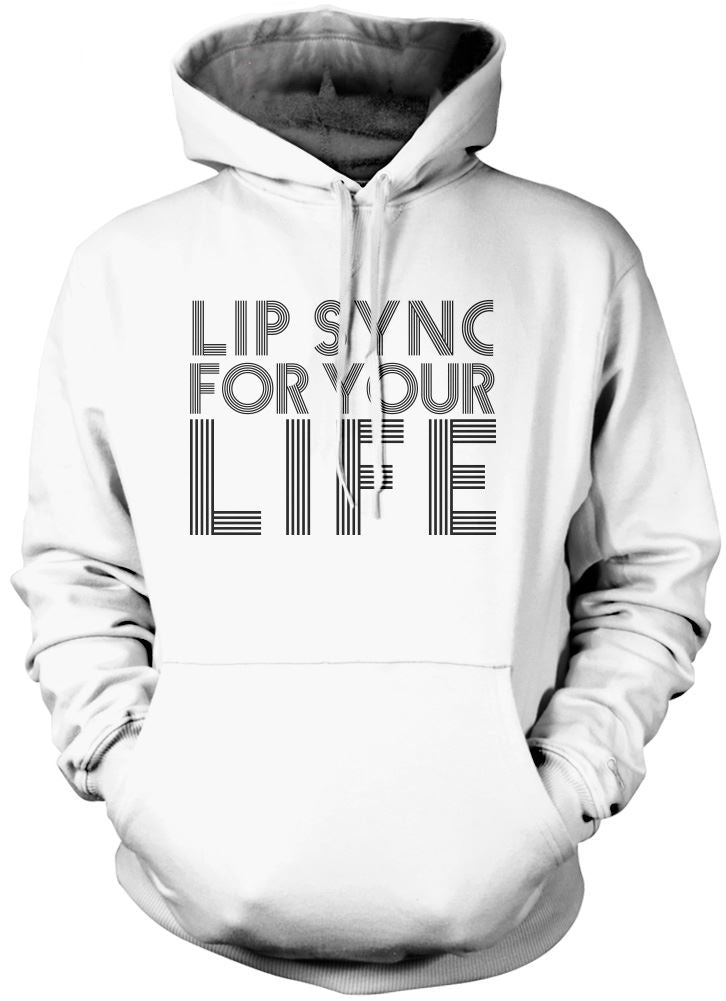 Lip Sync For Your Life - Kids Unisex Hoodie