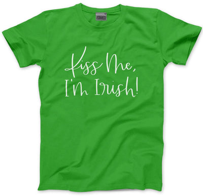 Kiss Me I'm Irish St Patrick's Day - Mens Unisex T-Shirt