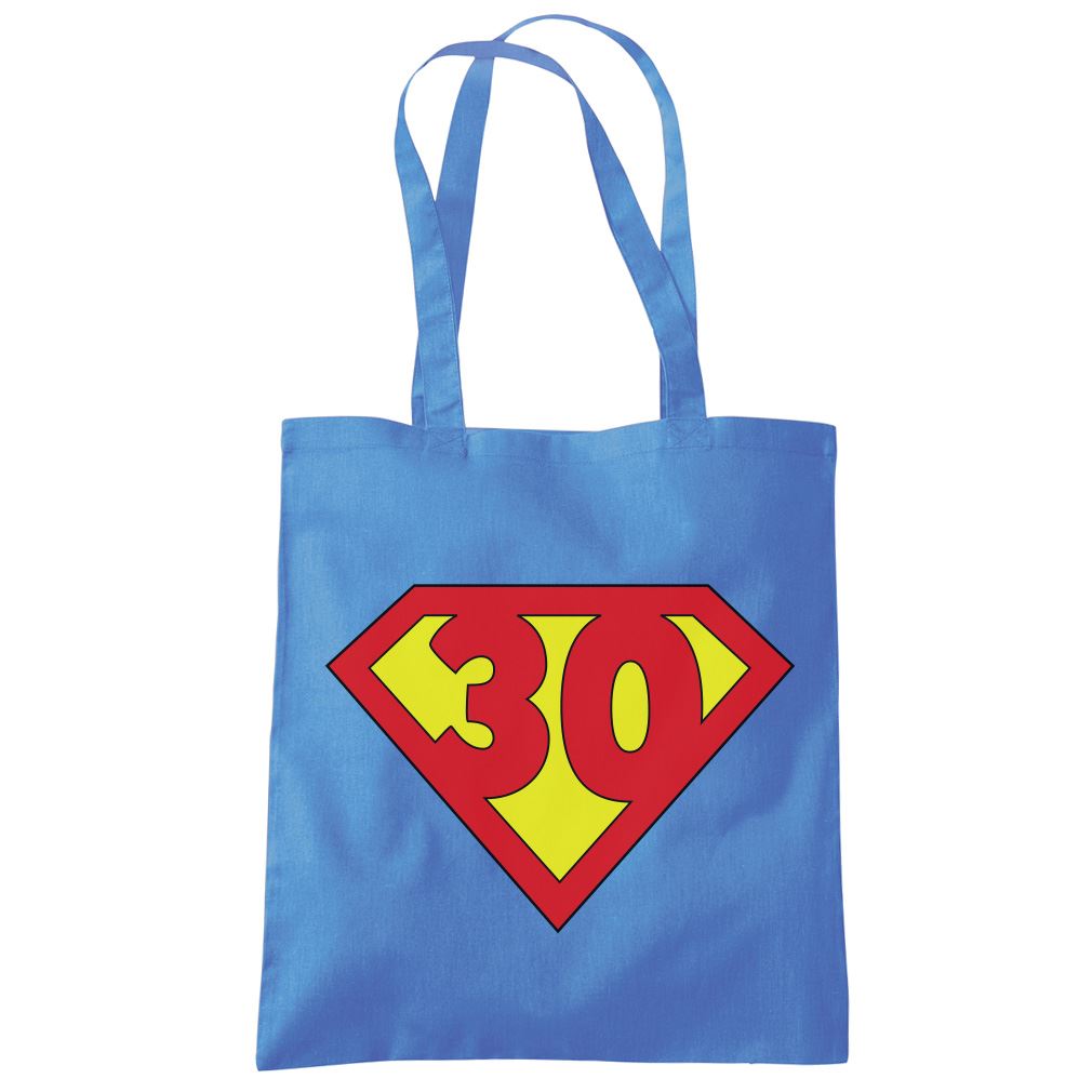 Super 30 Birthday Age - Tote Shopping Bag
