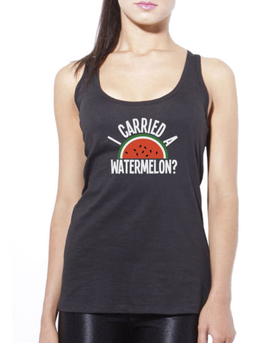 I Carried a Watermelon - Womens Vest Tank Top