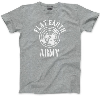 Flat Earth Army Flat-earther Theory - Kids T-Shirt