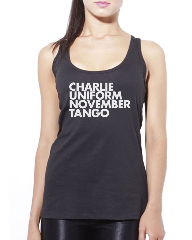 Charlie Uniform November Tango - Womens Vest Tank Top