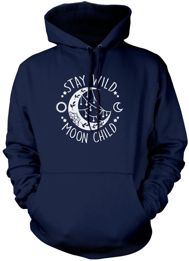 Stay Wild Moon Child - Kids Unisex Hoodie