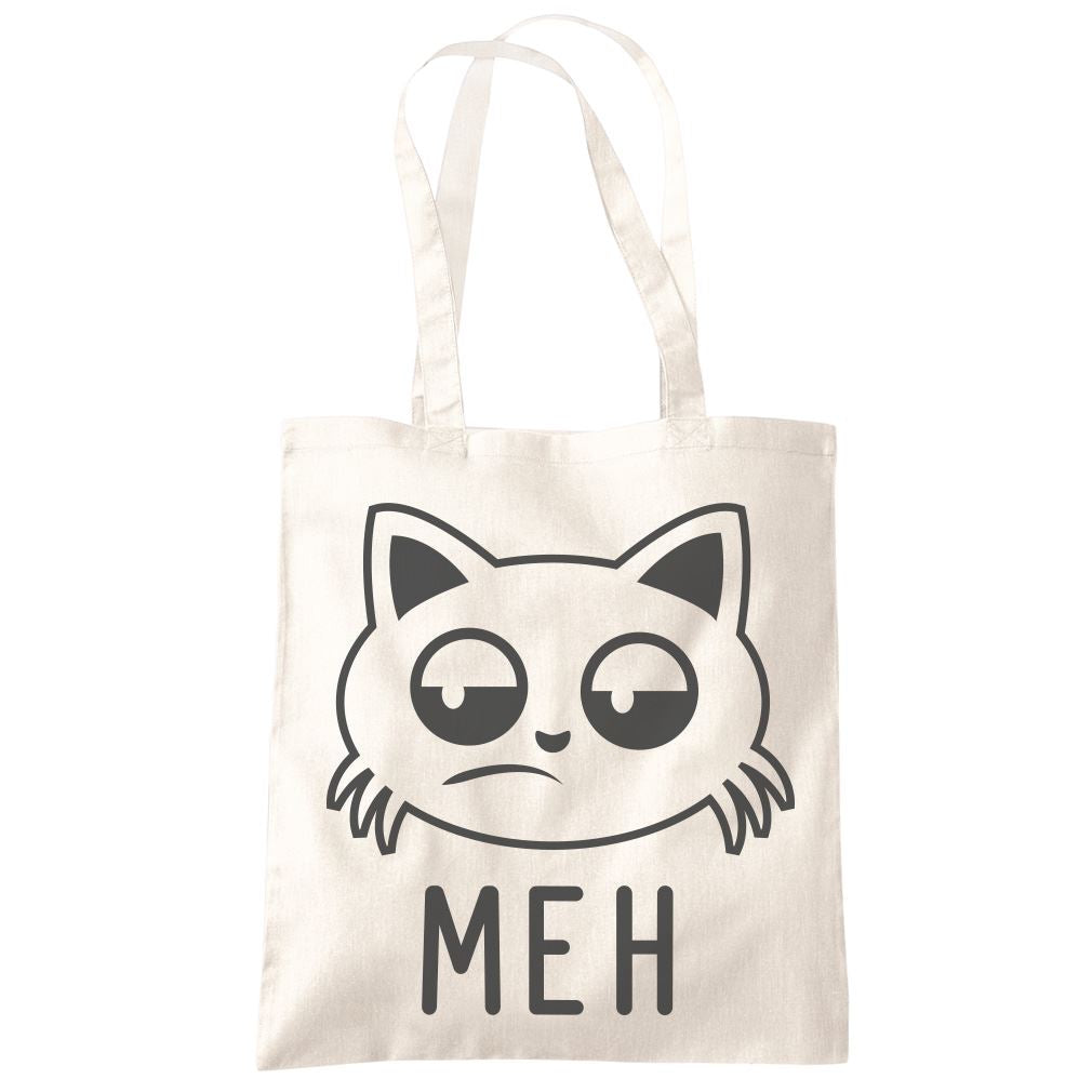 Meh Cat - Tote Shopping Bag