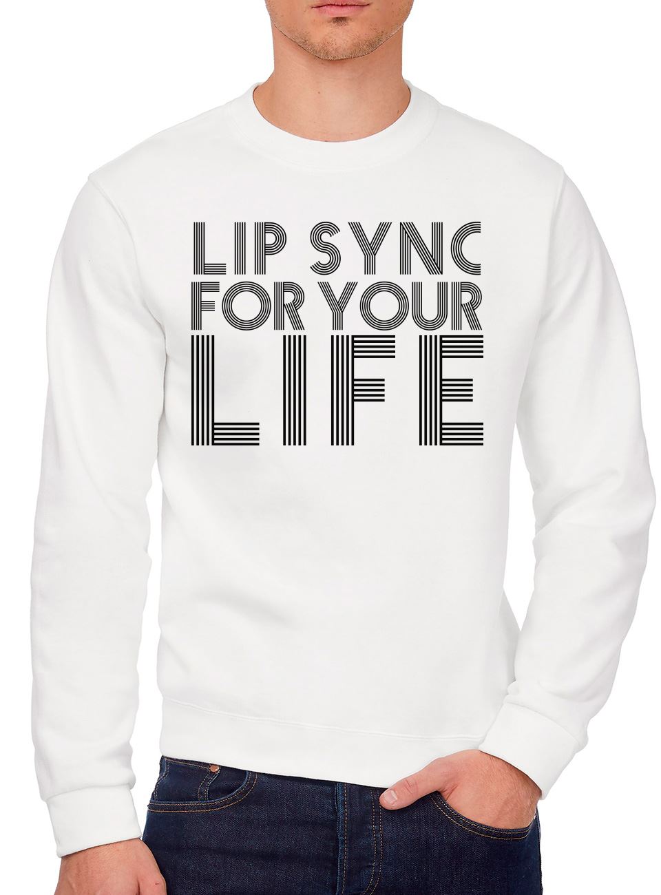 Lip Sync For Your Life - Youth & Mens Sweatshirt