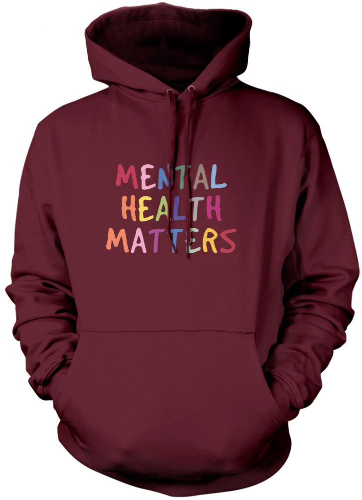 Mental Health Matters Rainbow - Unisex Hoodie