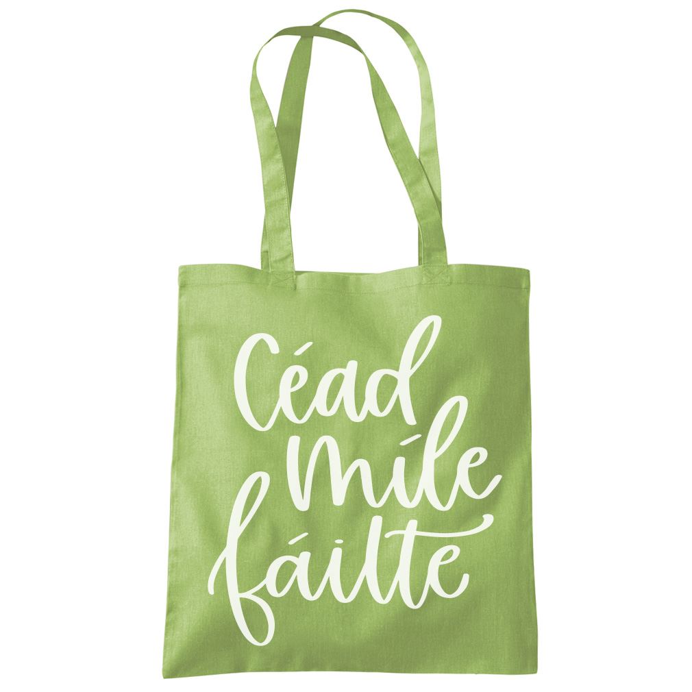 Cead Mile Failte St Patrick's Day - Tote Shopping Bag