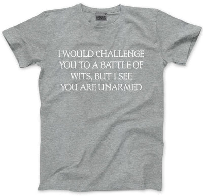 I Would Challenge You To a Battle of Wits - Kids T-Shirt