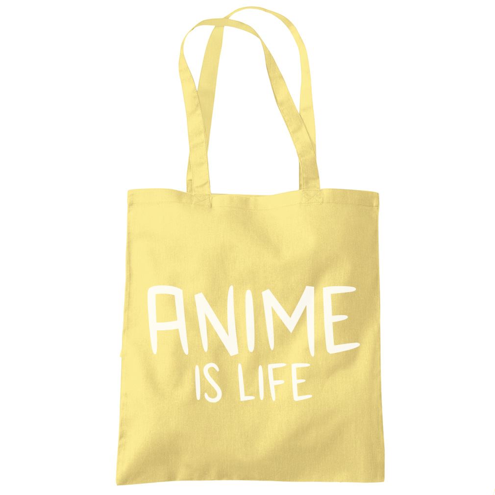 Anime is Life - Tote Shopping Bag