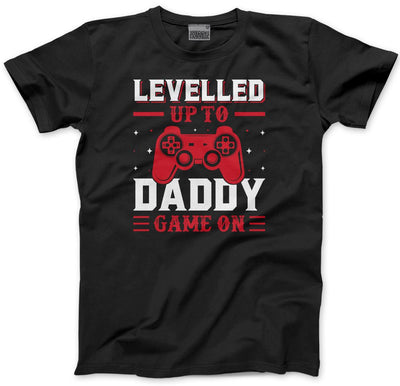 Levelled Up to Daddy - Mens T-Shirt