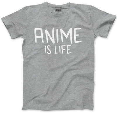 Anime is Life - Mens and Youth Unisex T-Shirt