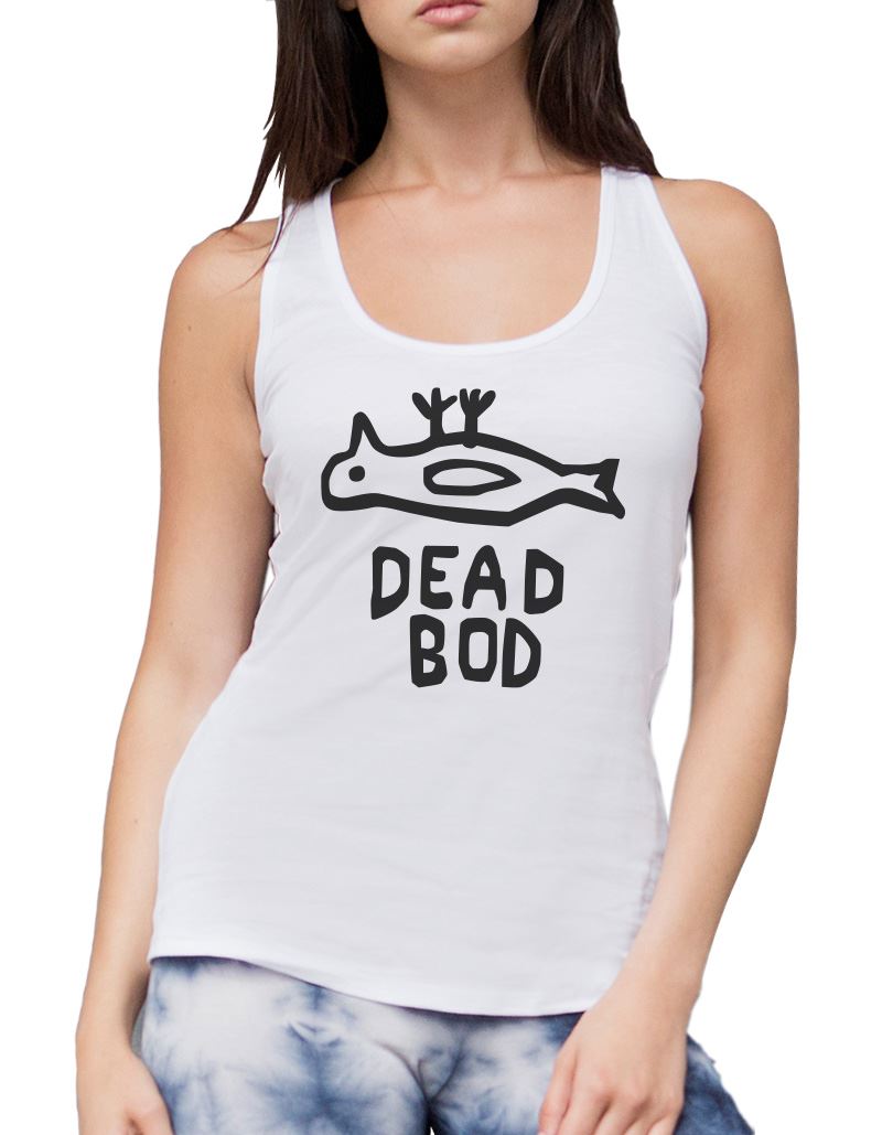 Dead Bod Hull Graffiti - Womens Vest Tank Top