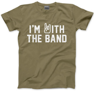 I'm With The Band - Mens and Youth Unisex T-Shirt