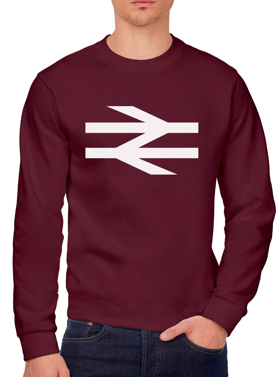 British Rail Train Logo - Youth & Mens Sweatshirt