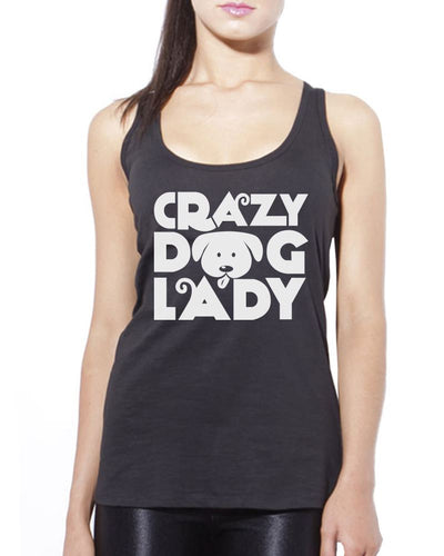 Crazy Dog Lady - Womens Vest Tank Top