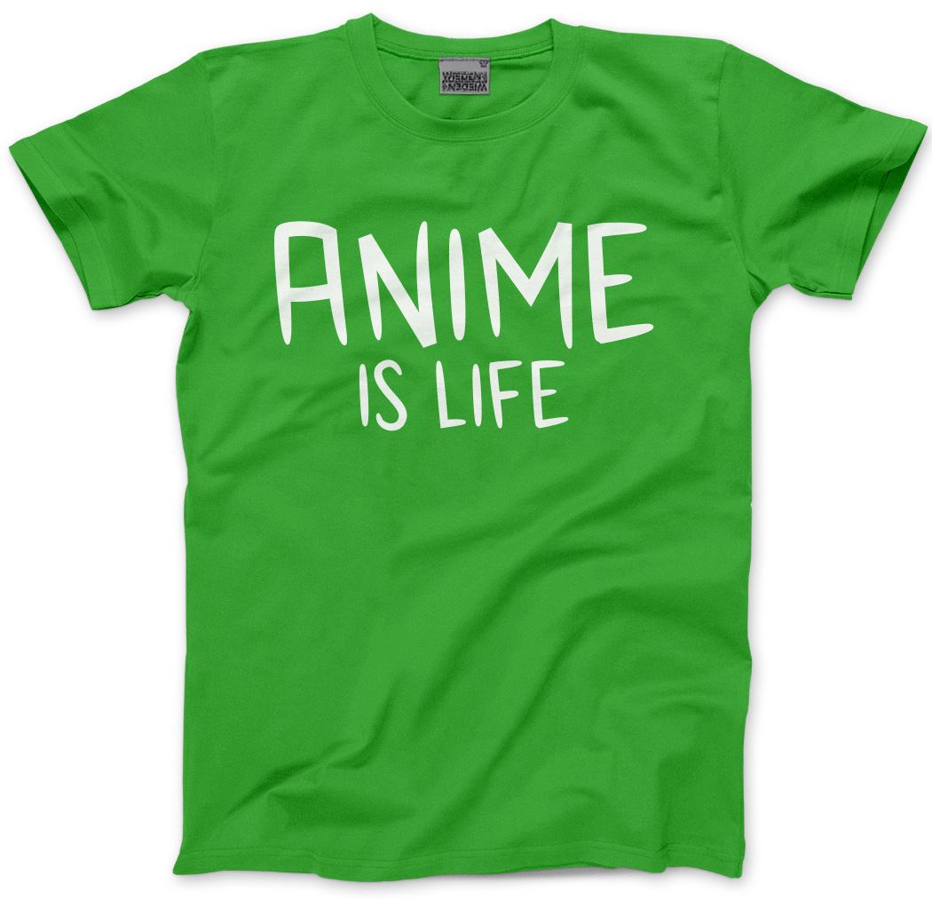 Anime is Life - Mens and Youth Unisex T-Shirt