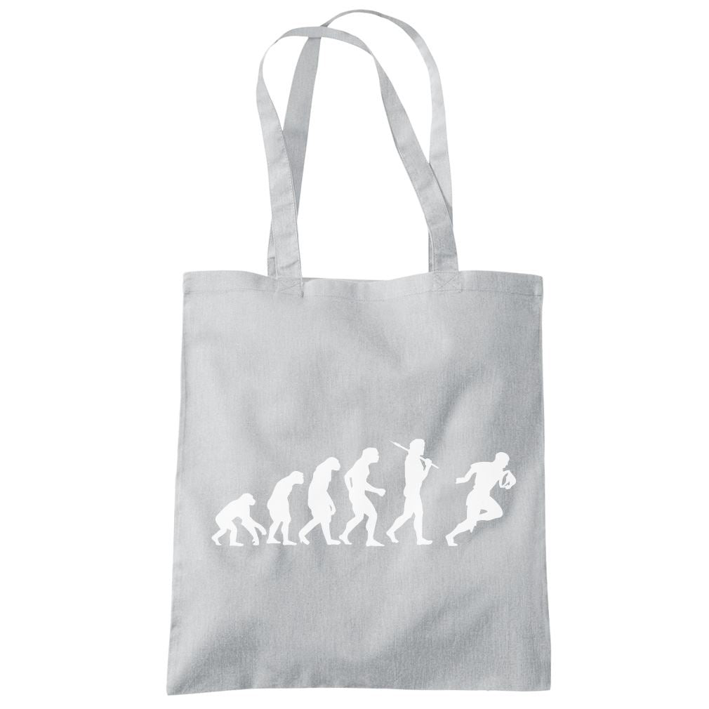 Evolution of a Rugby Player - Tote Shopping Bag
