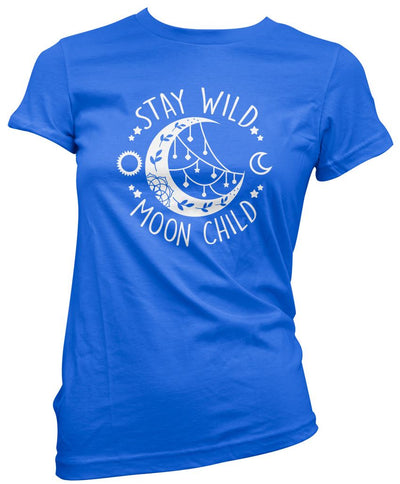 Stay Wild Moon Child - Womens T-Shirt