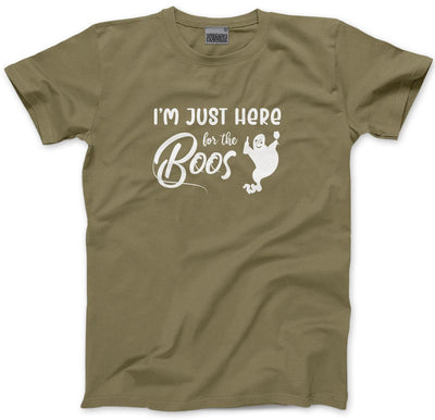 I'm Just Here for the Boos - Mens Unisex T-Shirt