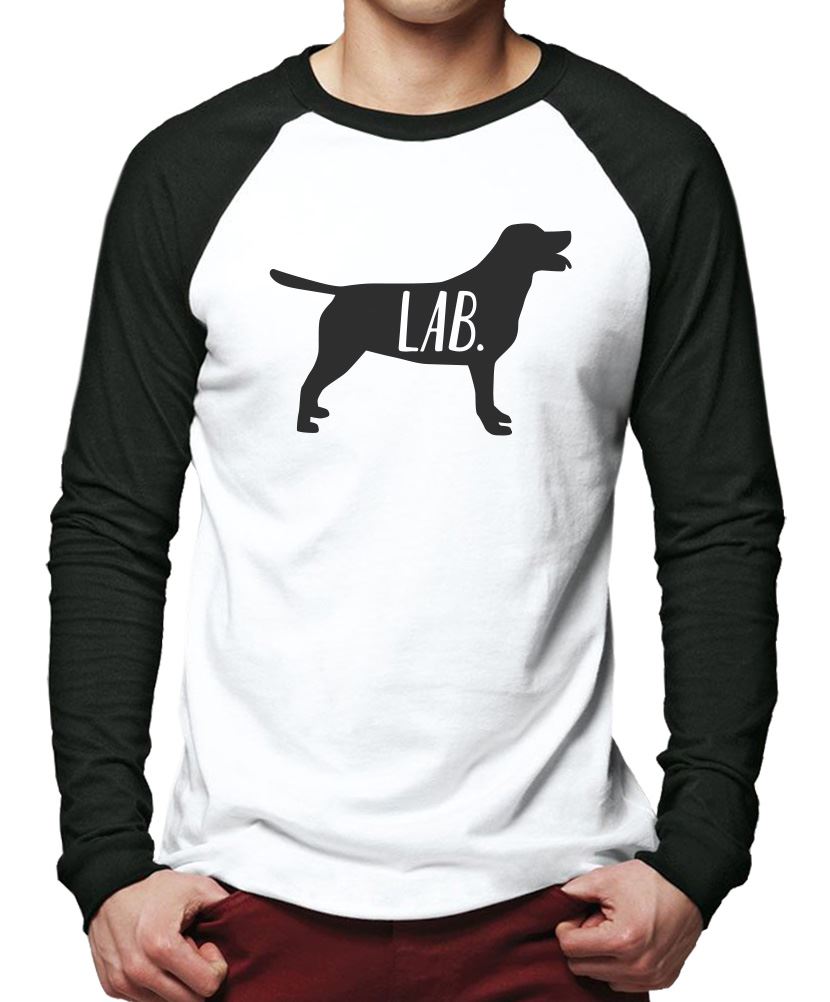 Labrador Dog - Men Baseball Top
