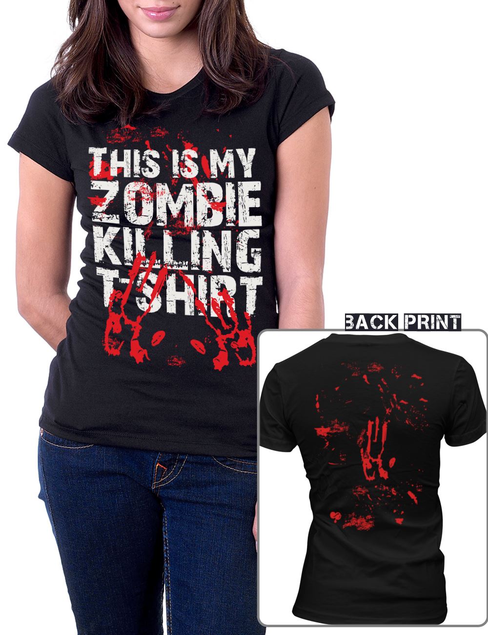 This is My Zombie Killing T-Shirt - Womens T-Shirt