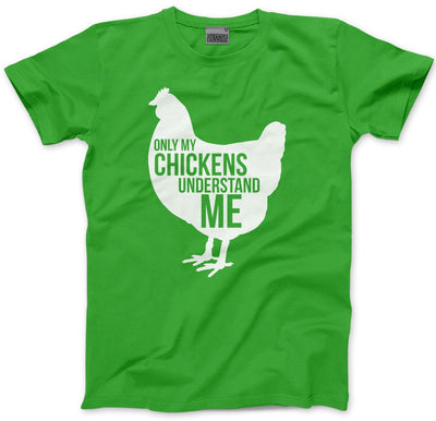 Only My Chickens Understand Me - Kids T-Shirt