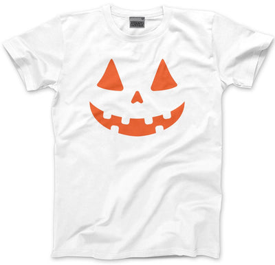 Pumpkin Face - Mens and Youth Unisex T-Shirt