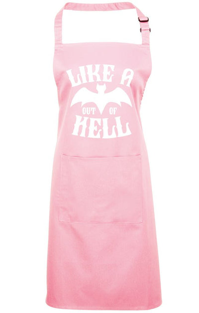 Like a Bat Out of Hell - Apron - Chef Cook Baker