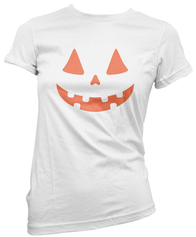 Pumpkin Face - Womens T-Shirt