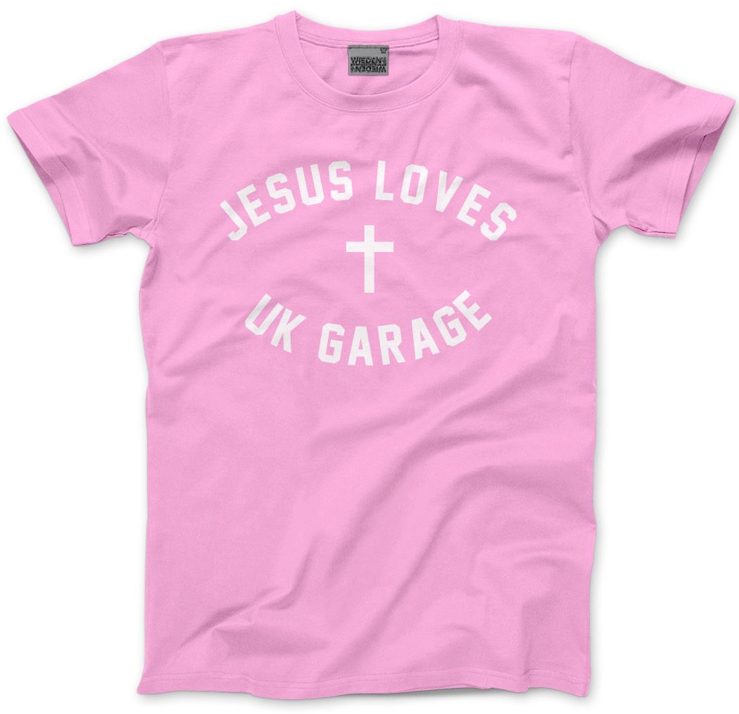 Jesus Loves UK Garage - Kids T-Shirt