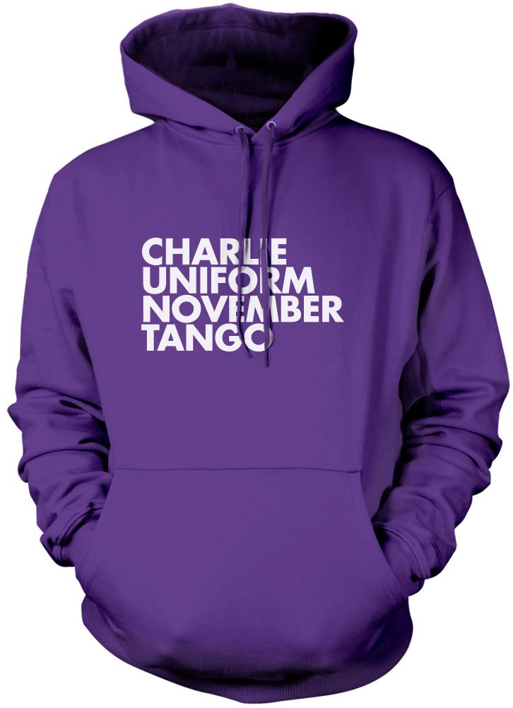Charlie Uniform November Tango - Unisex Hoodie