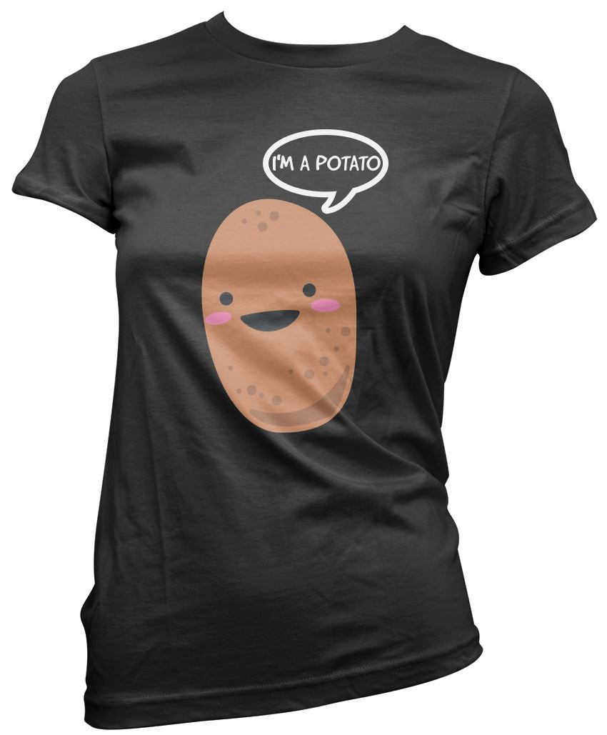 I'm A Potato - Womens T-Shirt