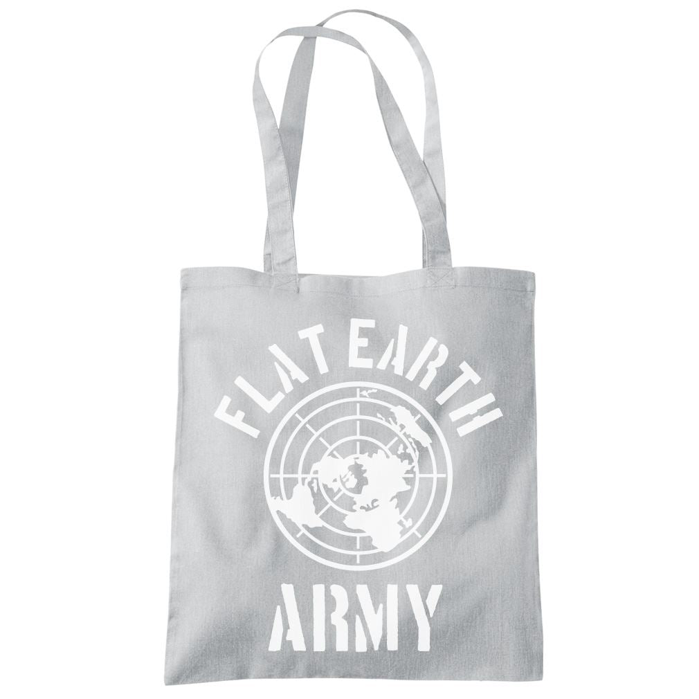 Flat Earth Army Flat-earther Theory - Tote Shopping Bag