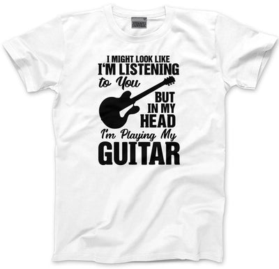 I Might Look Like I'm Listening To You But In My Head I'm Playing My Guitar - Kids T-Shirt