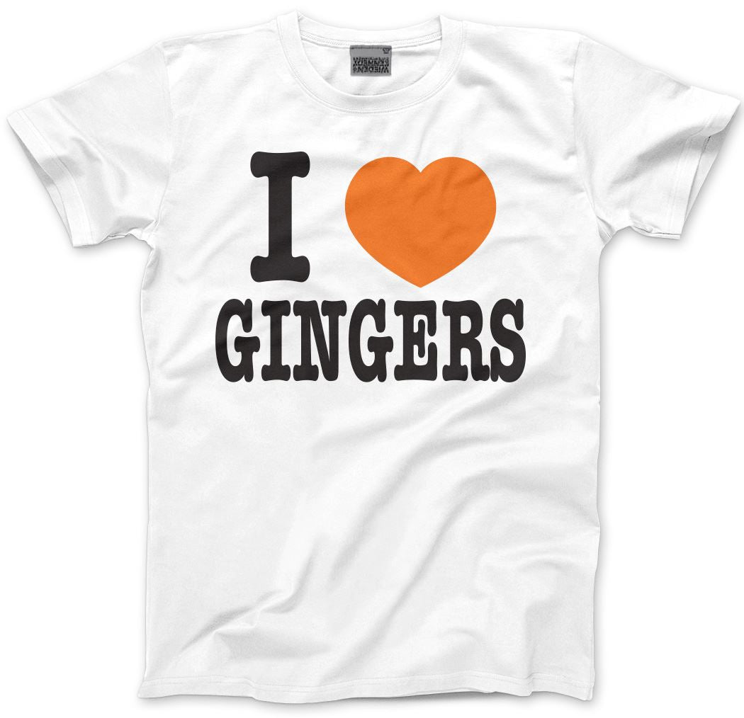 I Love Heart Gingers - Kids T-Shirt