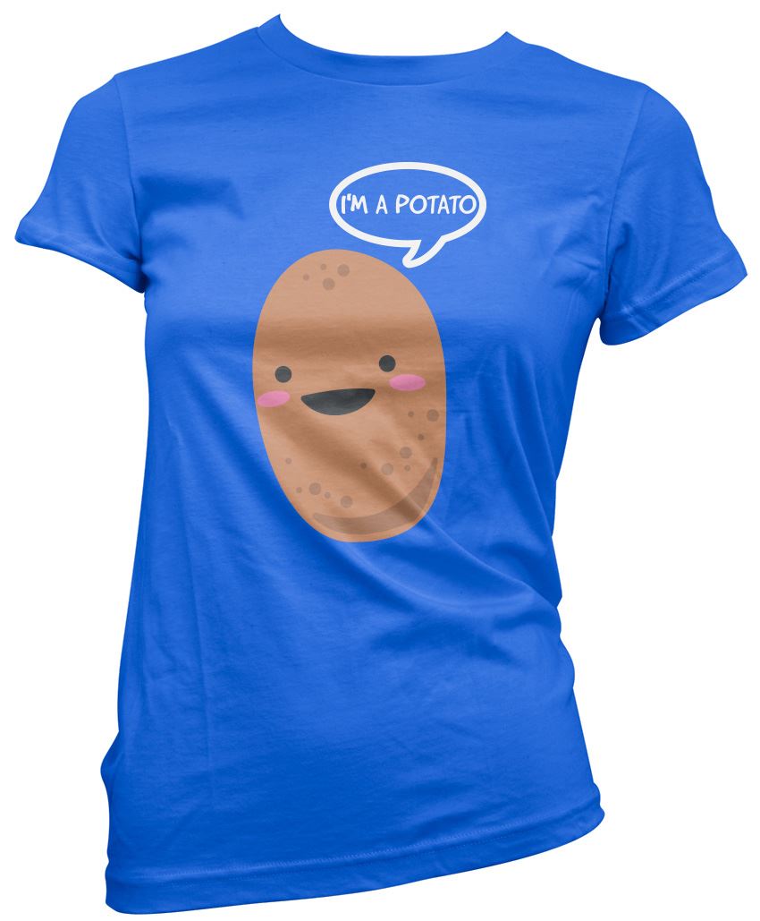 I'm A Potato - Womens T-Shirt