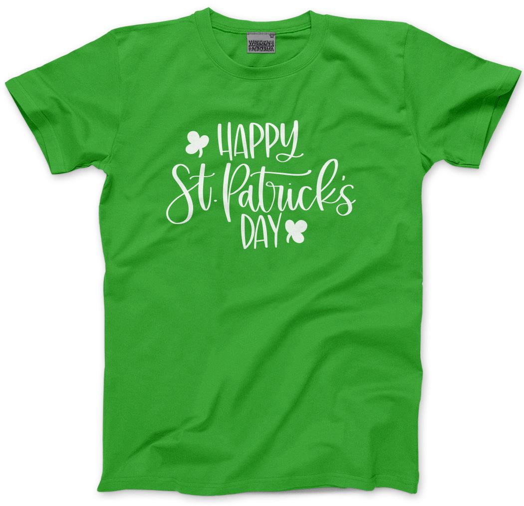 Happy St Patricks Day - Mens Unisex T-Shirt