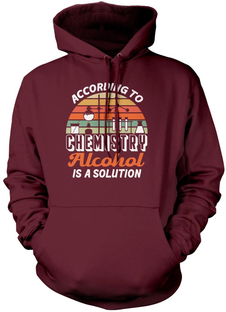 Alcohol is a Solution - Unisex Hoodie