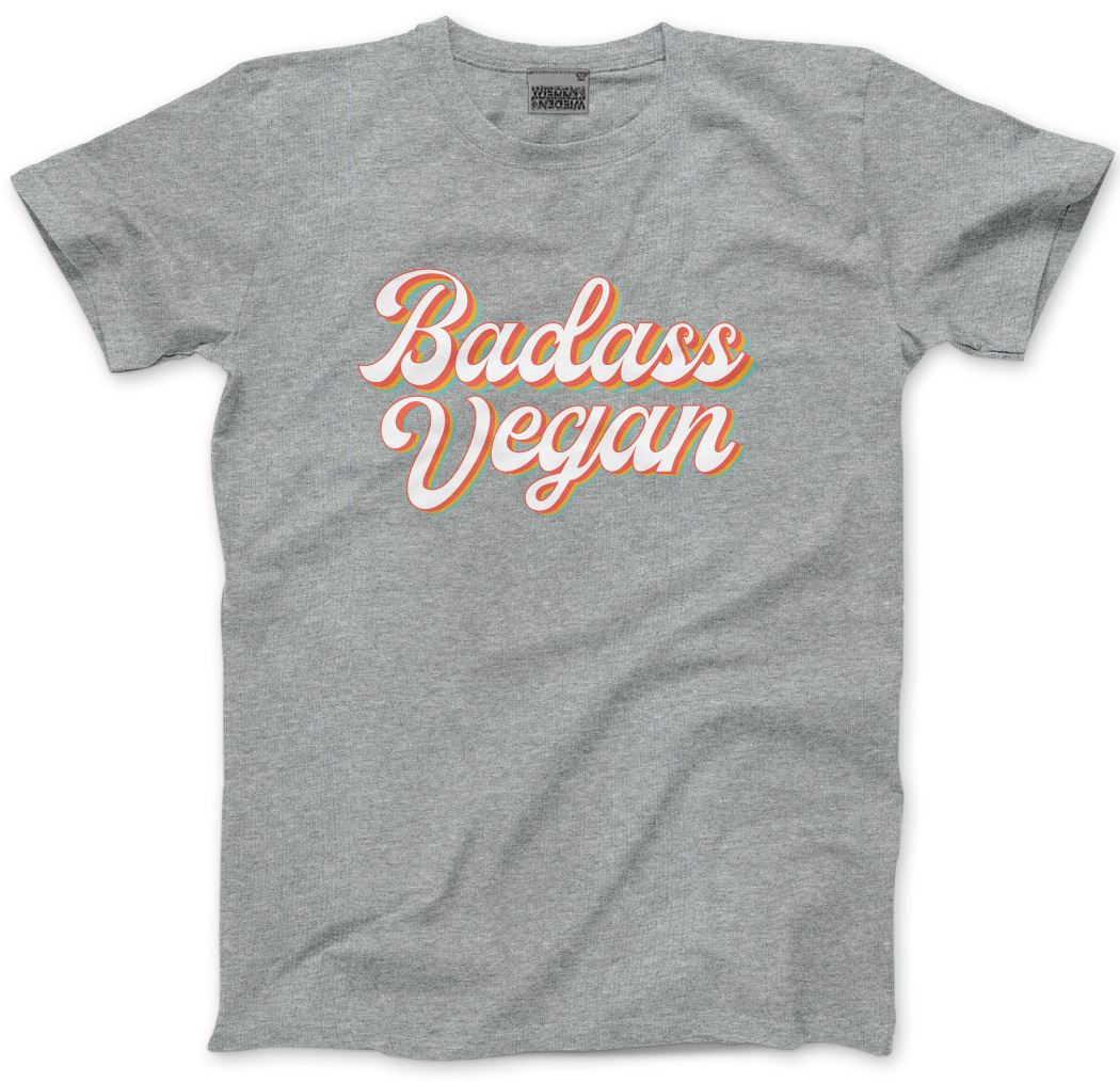 Bad Ass Vegan - Mens and Youth Unisex T-Shirt