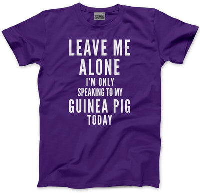 Leave Me Alone I'm Only Talking To My Guinea Pig - Kids T-Shirt