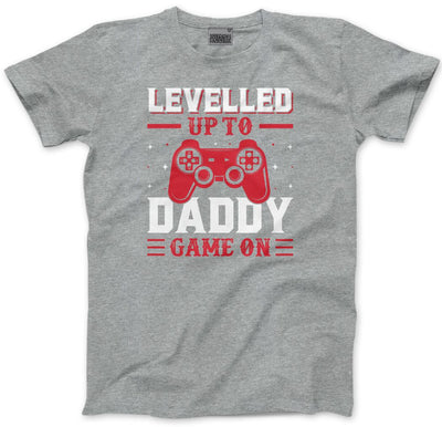 Levelled Up to Daddy - Mens T-Shirt